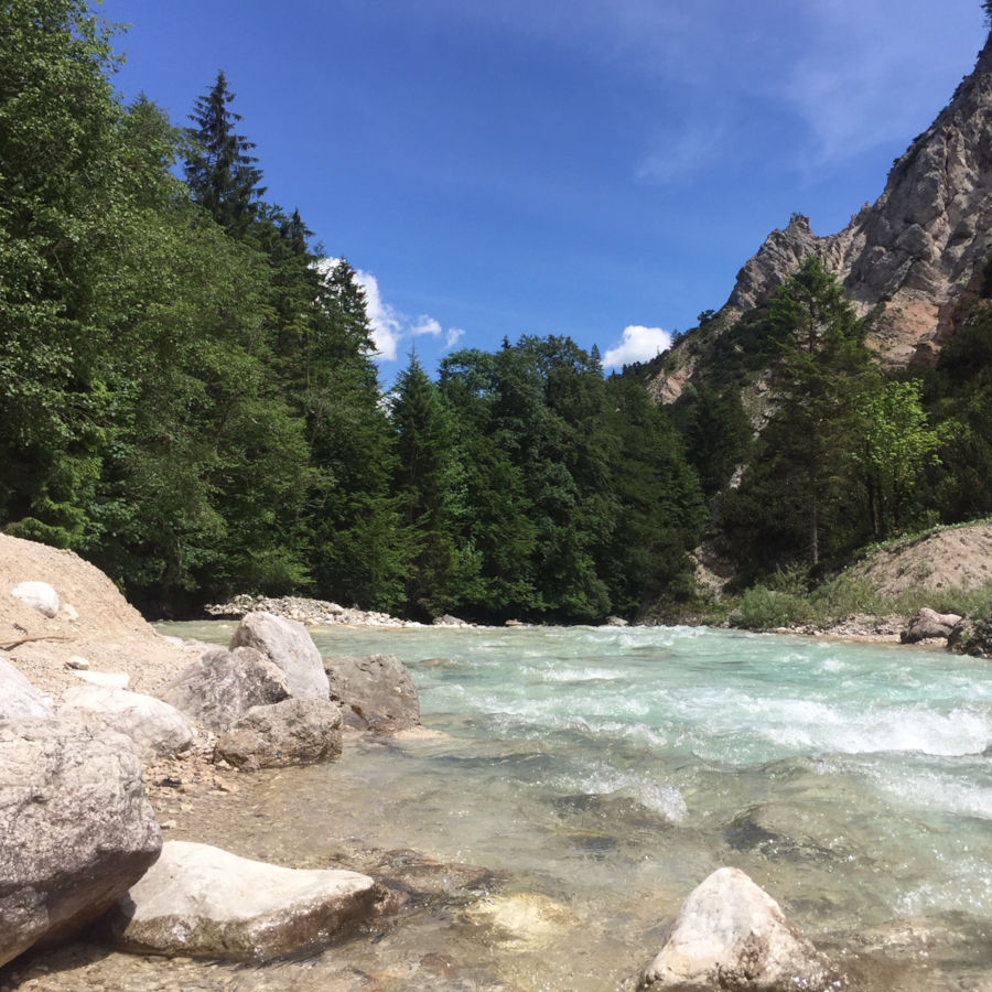 Der Badersee-Blog: Wanderung zur Bockhütte im Reintal (1.052 m)