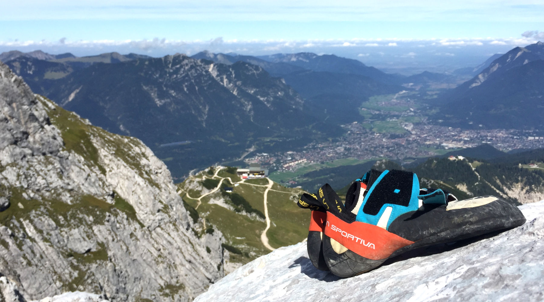 Der Badersee-Blog: Klettern an der Alpspitze