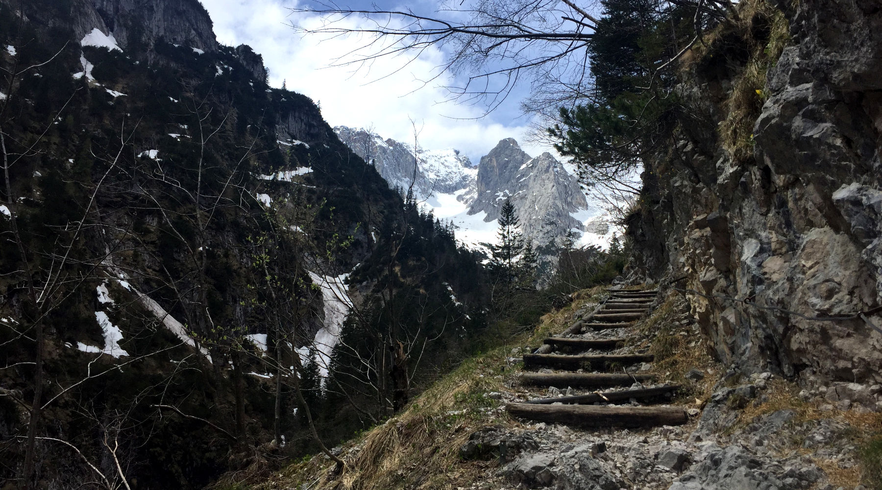 Badersee-Blog: Zur Höllentalangerhütte über den Stangensteig