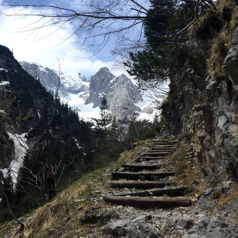 Der Badersee-Blog: Hiking Stangensteig Trail To Höllentalangerhütte