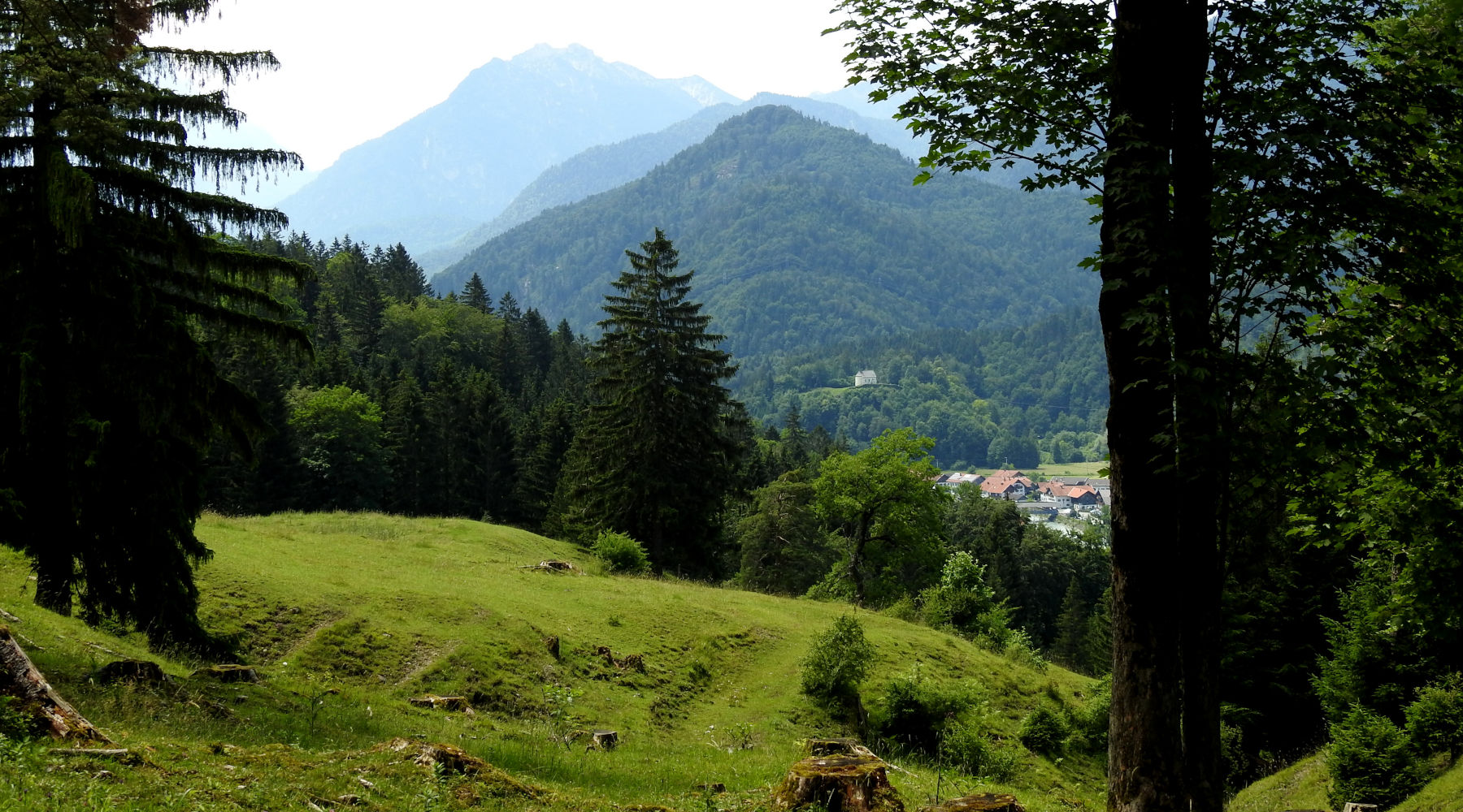Badersee-Blog: Spitzenwanderweg Trail Section 1 - From Murnau to Eschenlohe