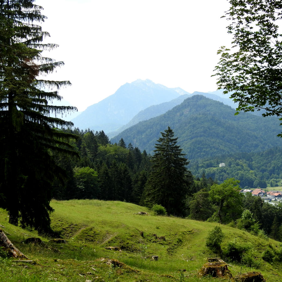 Badersee-Blog: Spitzenwanderweg Trail Section 1 - From Murnau to Eschenlohe