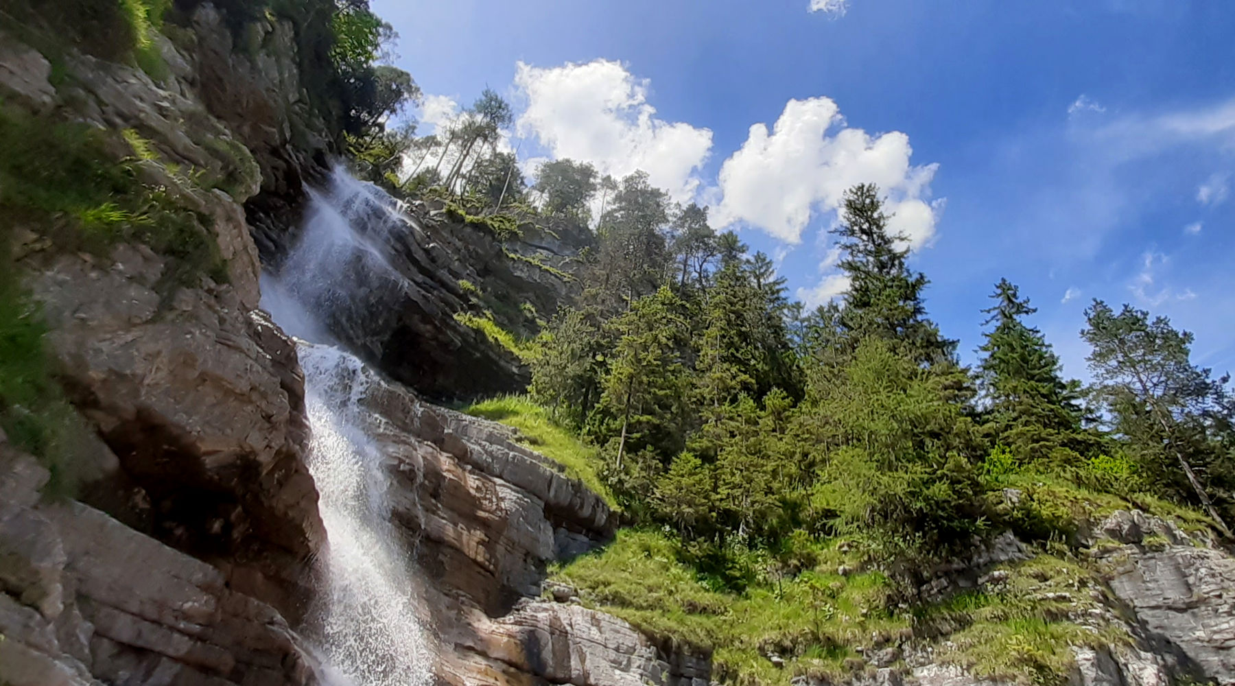 Der Badersee-Blog: Radtour zum Häselgehr Wasserfall