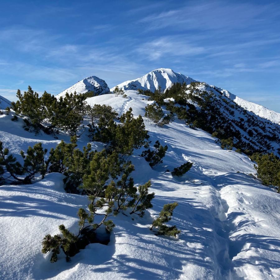 Der Badersee-Blog: Winterwandern an der Notkarspitze