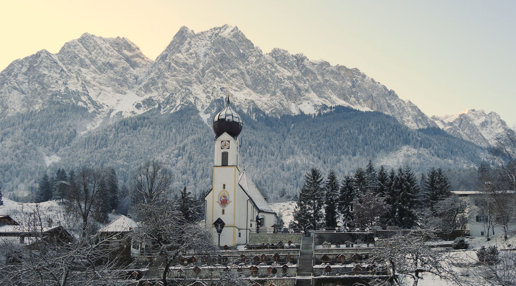 Der Badersee-Blog: Winterwanderung in Grainau mit Zugspitzbesuch