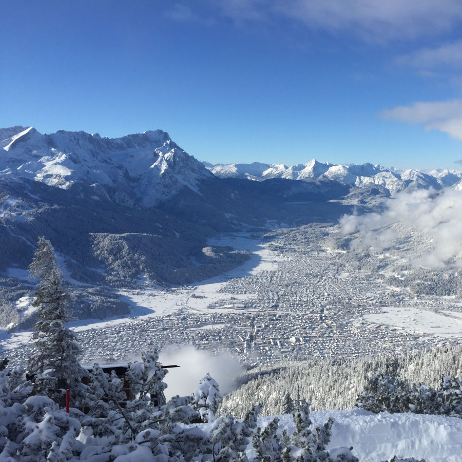 Ein perfekter Tag in Grainau: Skitouren am Panoramaberg Wank