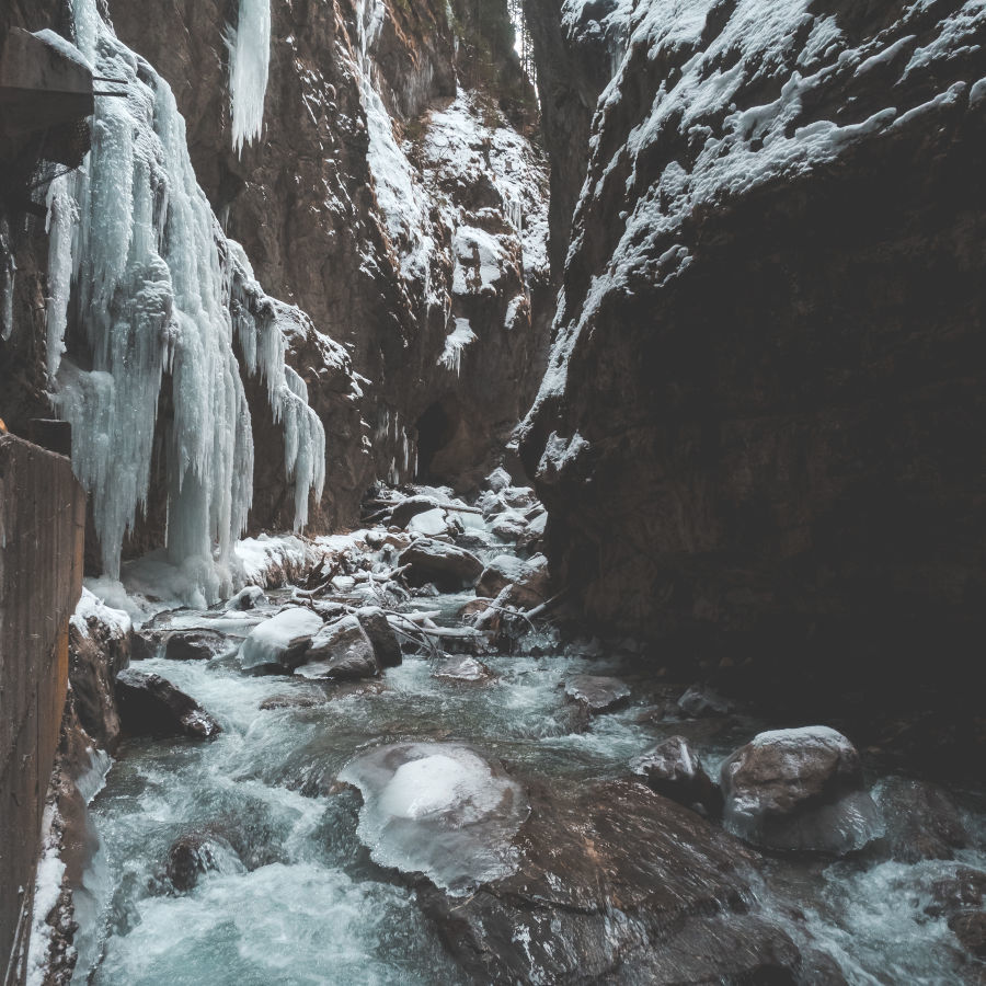 Through The Partnachklamm Gorge