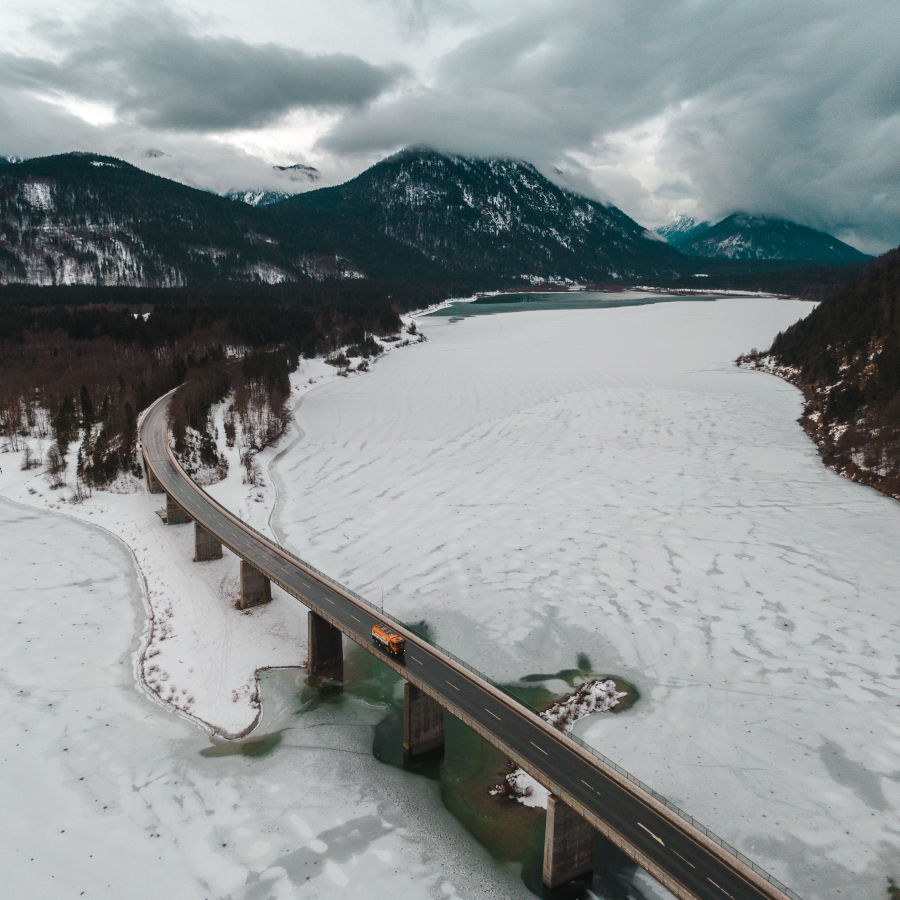 Scenic Drives In Zugspitze Area