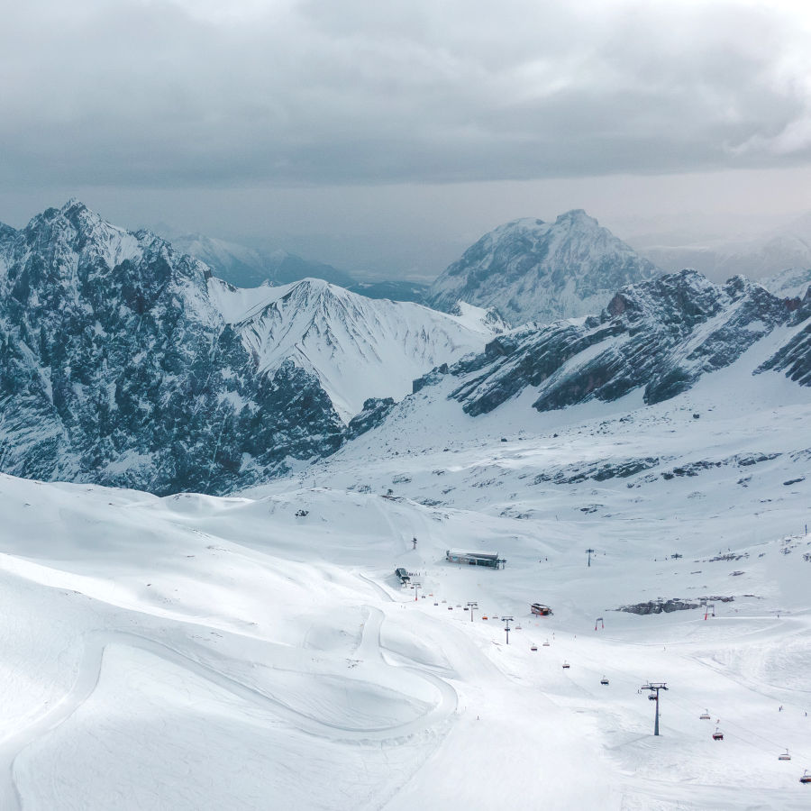 A Day On Mount Zugspitze