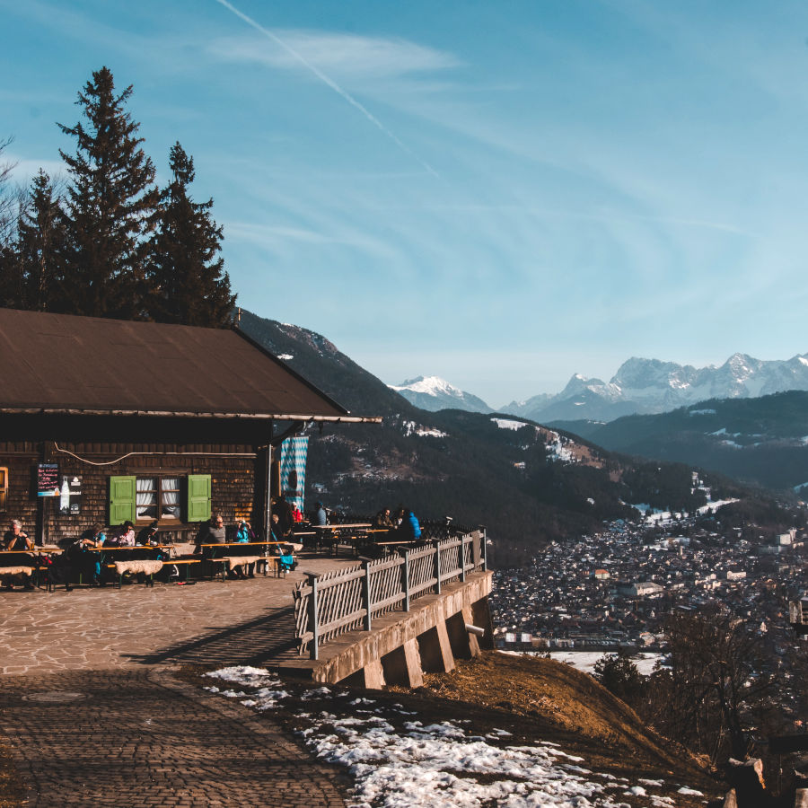 Ausflug zum Pflegersee, St. Martinshütte & Burgruine Werdenfels