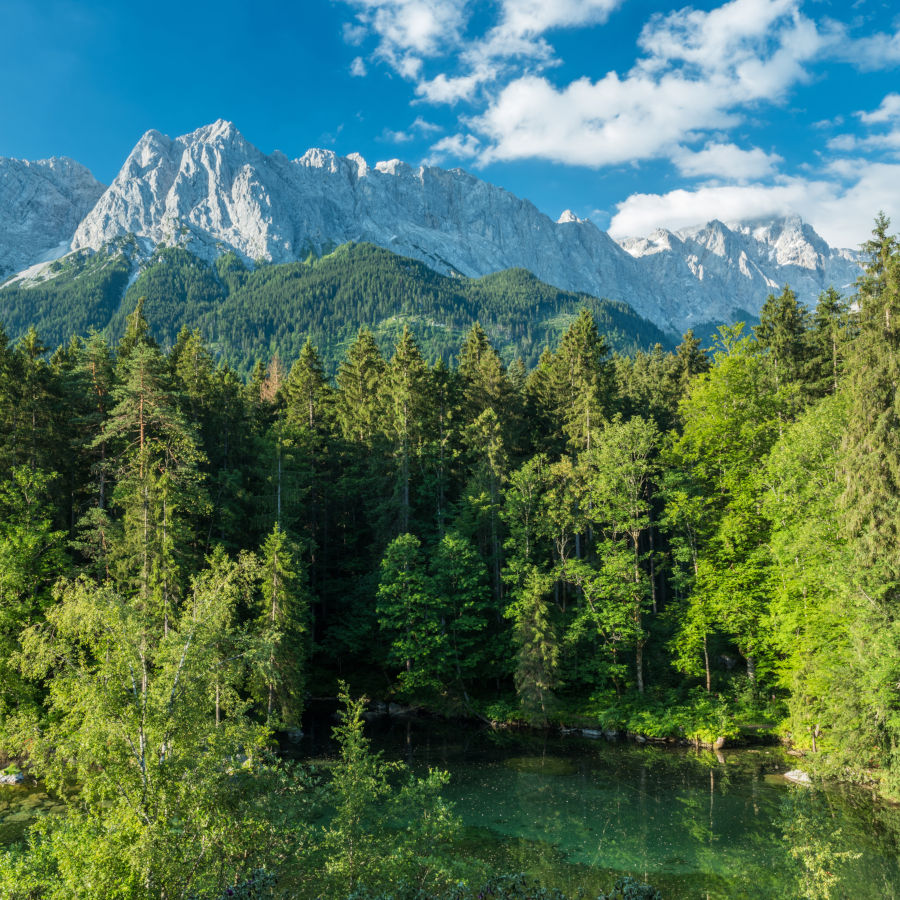 Hotel am Badersee - Sommerangebote - 7=6: Urlaub unterhalb der Zugspitze