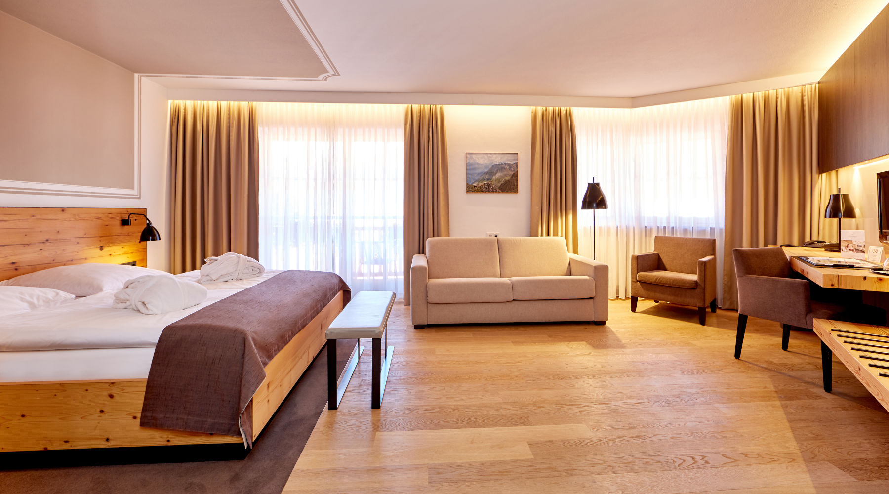 Seehaus-Familienzimmer im Hotel am Badersee